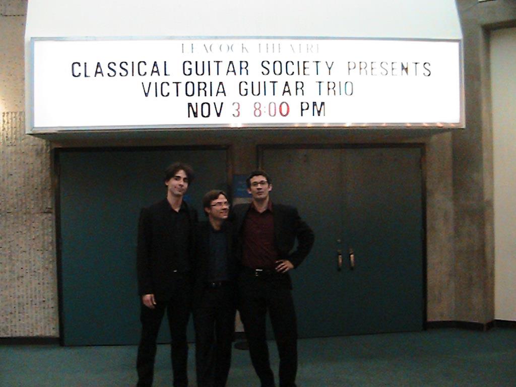 Victoria Guitar Trio in Calgary