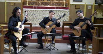 Victoria Guitar Trio Play On Poetics by Scott Godin