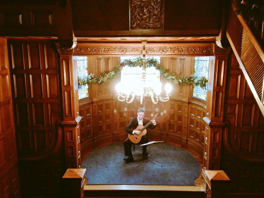 Bradford Werner, Guitar at  Craigdarroch Castle Victoria