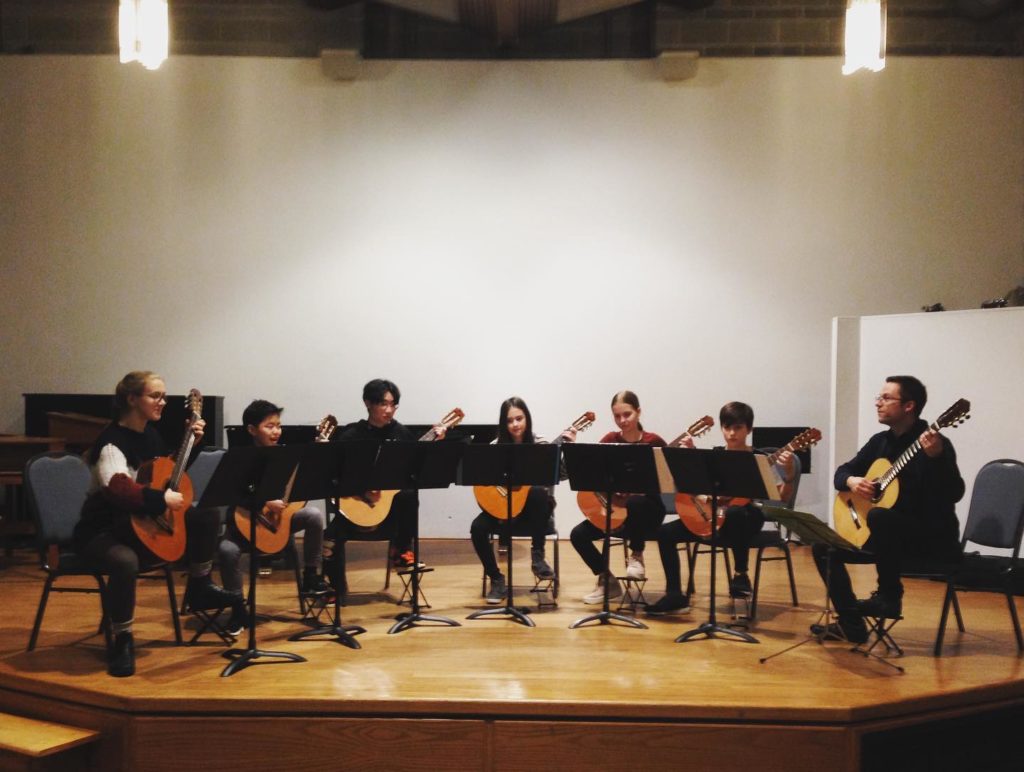 Classical Guitar Lessons, Victoria, BC Bradford Werner